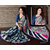 Aashish Fabrics Multicolor Chiffon, Georgette Floral Print Saree With Blouse