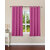 Lushomes Bordeaux Plain Cotton Curtains With 8 Eyelets for Windows