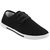 Mens Black Lace-up Casual Shoes