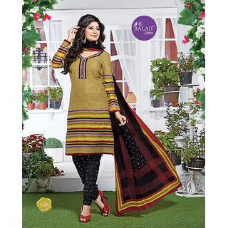 Buy Multicolor Cotton Suits Latest Designer Party Daily Wear Churidar Salwar Suit with Dupatta Online 699 from ShopClues