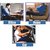 Home pro Multi-Function Seat Massager for Home  Car-Black Vehicle Seating Pad