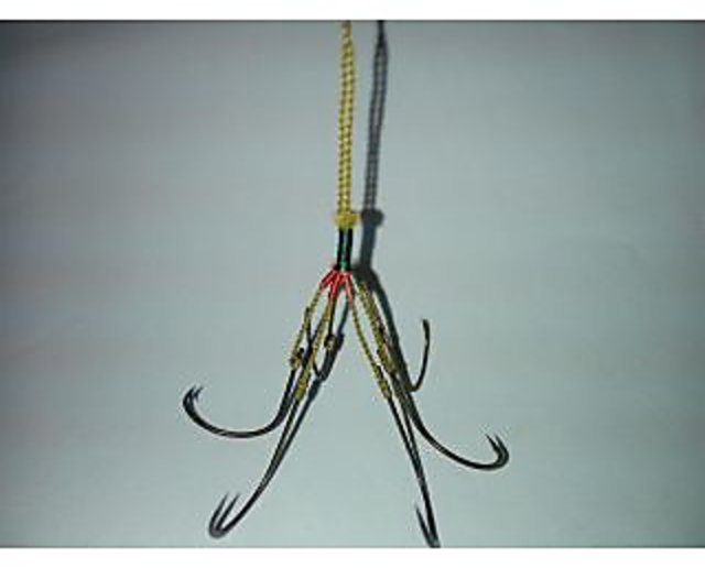 fishing hook set of 6 hooks by-NK/JNK, (5 set packet size 14) high