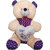 Suraj baby soft toy just for you and i love u heart teddy with checks 60cm