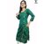 Vera Straight Dupion Silk Green