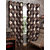 Homefab India Set Of 2 Check Brown Window Curtains