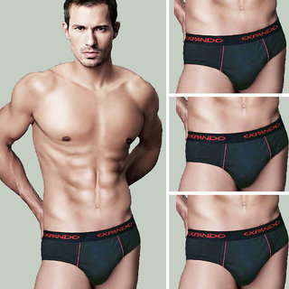 Buy Expando Pack of 4 Men's Multicolor Underwear Online @ ₹428