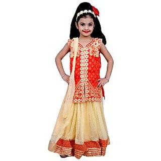 lehenga dress for 4 year girl