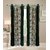 Geonature Green Kolavery polyster Eyelet Door Curtains Set Of 6 Size 4X7 (G6CR7F-166)