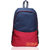 F Gear Saviour 19 Ltrs Navy Blue Red backpack Bag