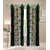 Geonature Green Kolavery polyster Eyelet Door Curtains Set Of 6 Size 4X7 (G6CR7F-193)