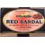 Handmade Red Sandal Soap(pack of 6)