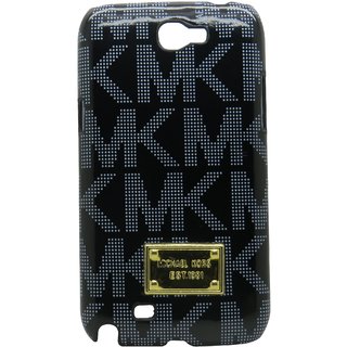 Snooky Black Hard Back Cover For Samsung Galaxy Note 2 N7100 Td8704