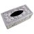Home, Office  Car Dashboard New Royal Tissue Box Holder in Silver Color