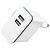 Callmate 10W / 5W Dual USB Wall AC Power Adapter Charger With Micro USB Data  Charging Cable - White