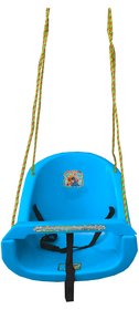 suraj baby blue color full size plastic swing(jhula) for your kids se-sj-14
