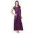 @ Purple color Nighty ,Night Dress Gown for women ladies