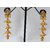 Long Golden Jhumka earring