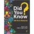 Did You Know (English)         (Paperback)