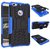 Heartly Flip Kick Stand Spider Hard Dual Rugged Armor Hybrid Bumper Back Case Cover For Letv Le 1S - Power Blue