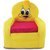 Tabby Toys Animal Theme Duck Kids Thermocol Sofa Foam Sofa (Finish Color - Yellow)