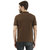 AUSTIN WOOD Brown Casual Half Sleeve T-Shirt For Men (CP06)