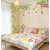 Oren Empower Home Decor Removable Waterproof Red Flowers Wall Stickers (105 cm X cm 175, Multicolor)