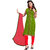 Lovely Look Green Embroidered Un-Stitched Straight Suit LLK2ASG5113C