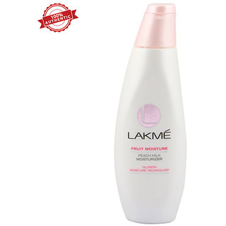 lakme peach milk body lotion