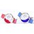 Women Party Wadding Red And Blue Combo Of Two Casual Analog Watche