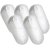 White Poly Cotton bolster pillow  1 PCS