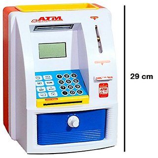 Buy Kiditos Super Personal Atm Machine Toy With Paper Money Coins ...