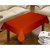 Lushomes Plain Red Wood Centre Table Cloth