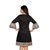 Pleasing Black colored kurti with hand embroidery