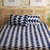 Story@Home 120 TC 100 Cotton Navy 1 Double Bedsheet With 2 Pillow Cover-CN1402