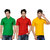 AVE Men Casual Polo T-shirts Pack Of 3 (AVE-PT-Gr-Re-Ye)