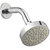 Kamal Round Overhead Shower With Arm 4 Inch