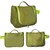 Urban Living Candy Color Multi Function Women Cosmetic Makeup Bag Travel Storage Bag - Green