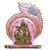 Arts  Kraft Shyam Pankh Lord Radha Kishan Hanging Keyholder (Color as per availability)