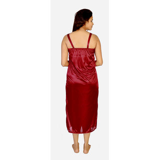 mahroon colour dress