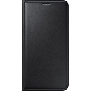 Snaptic Exclusive Black Leather Flip Cover for Vivo Y31