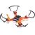 The Flyers Bay Nano Drone 2.0 (Evolved Version) with 6 Axis Gyro Stabilization (Orange)