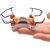 The Flyers Bay Nano Drone 2.0 (Evolved Version) with 6 Axis Gyro Stabilization (Orange)