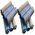 Mens Handkerchief Color Rumal (12pc Pack) 41x41 Cm - By XYZ Textiles