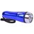 Halo Zoom LED Aluminum Flashlight w/Adjustable Controls (Blue)