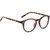 Estycal Printed Oval Non Metal Eyeglasses (FM2179PRNT-BRWN)