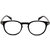 Estycal Full Rim Printed Oval Eyeglasses (2054BLK)