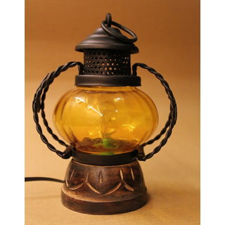 lamp lantern lite hanging holder decorative electric table dcor