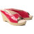 Msc WomenS-Red-Synthetic-Wedges (MSC-259-6207-Wedges-RED)