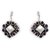 Silverwala Pearl, Sapphire Silver Dangle Earring (TRS3653)