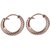 Silverwala Shinny Ring Silver Hoop Earring (BLP444)